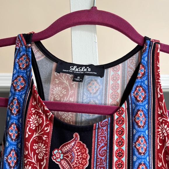 Lulus long tank dress with side slit - Picture 3 of 4